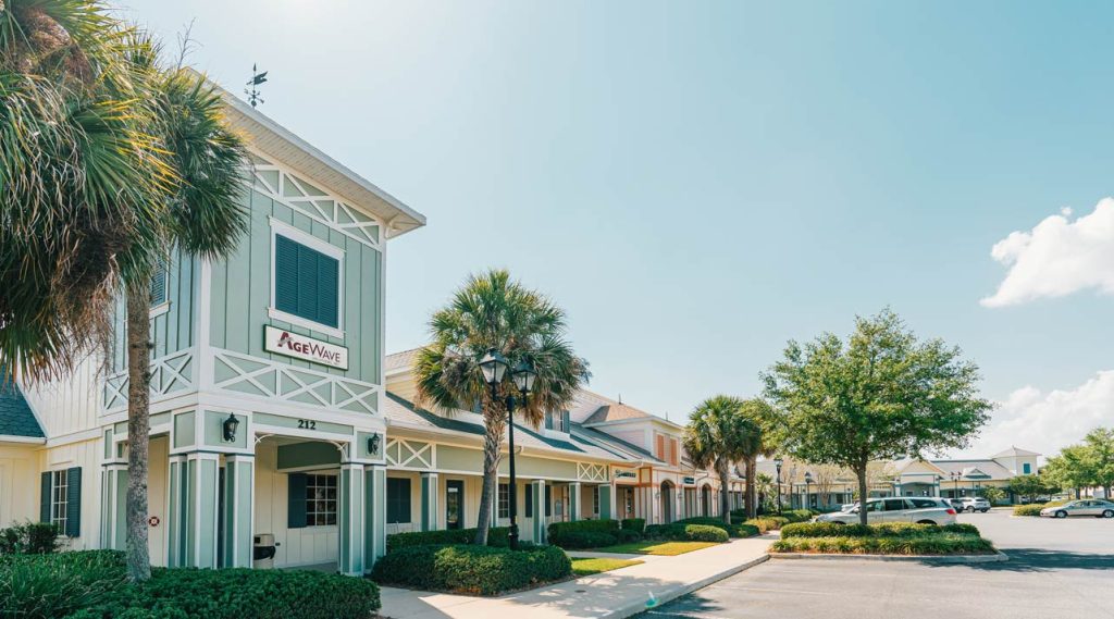 Clymer Farner Barley's portfolio project, a professional plaza.