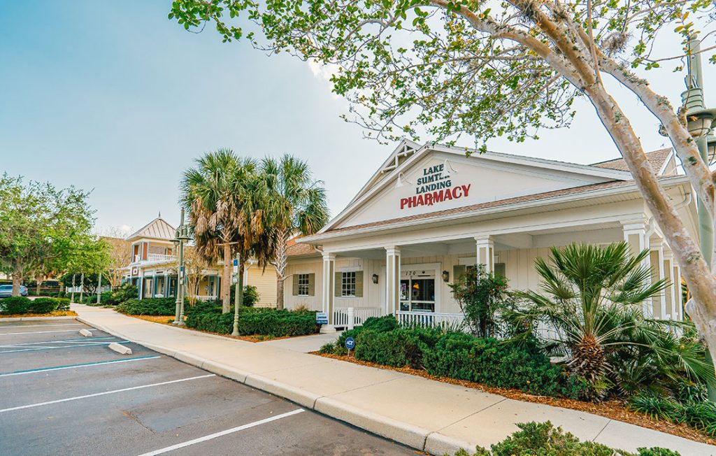Clymer Farner Barley portfolio project, pharmacy in plaza.