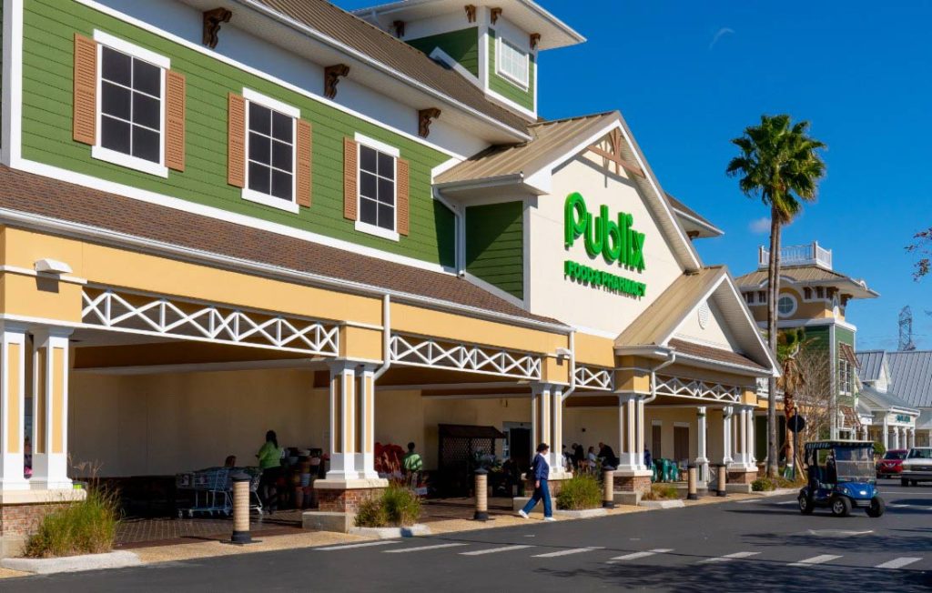 Clymer Farner Barley shopping plaza, Publix.