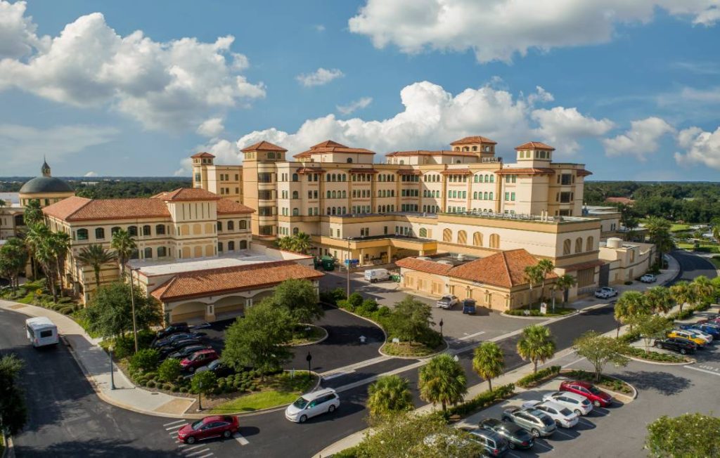 Clymer Farner Barley portfolio project, UF Health Villages Hospital