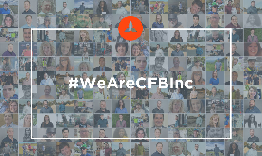Collage of Employees that work at Clymer Farner Barley Civil Engineering and Land Surveying Firm