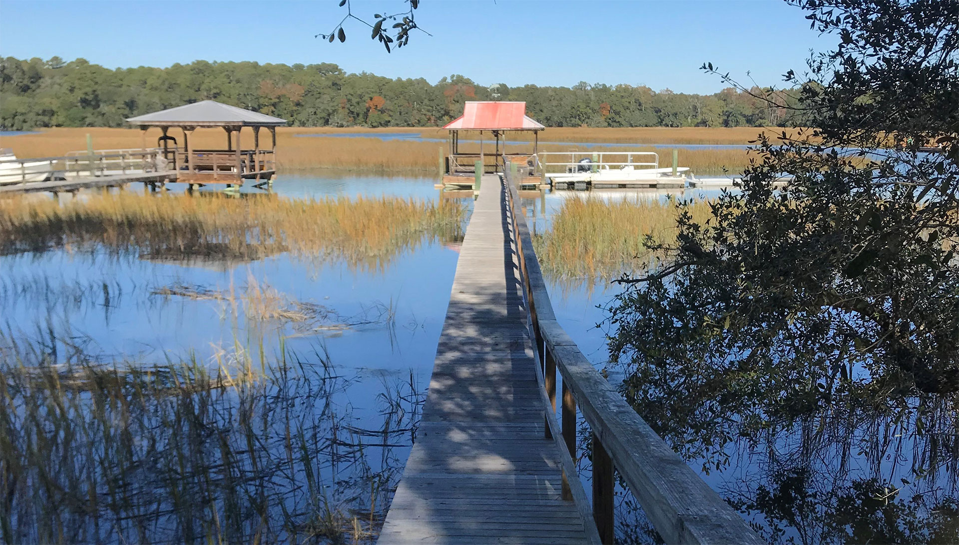 David Loy CFB's Environmental Sciences Director's Fishing Dock