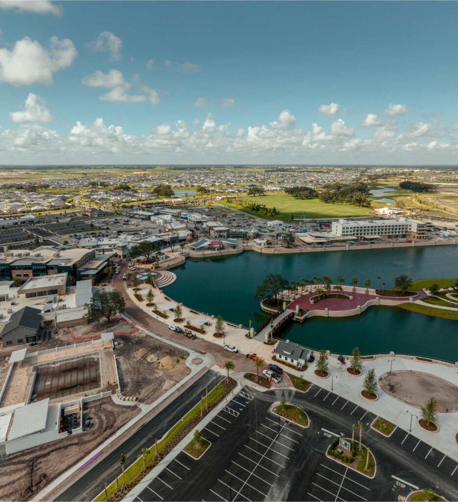 Aerial Overview of Eastport Development