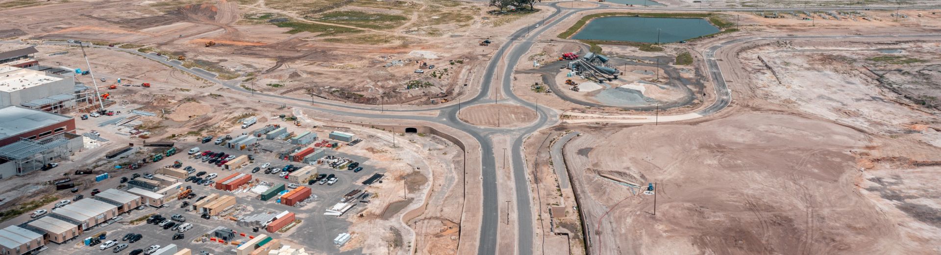 Drone aerial view of CFB Inc