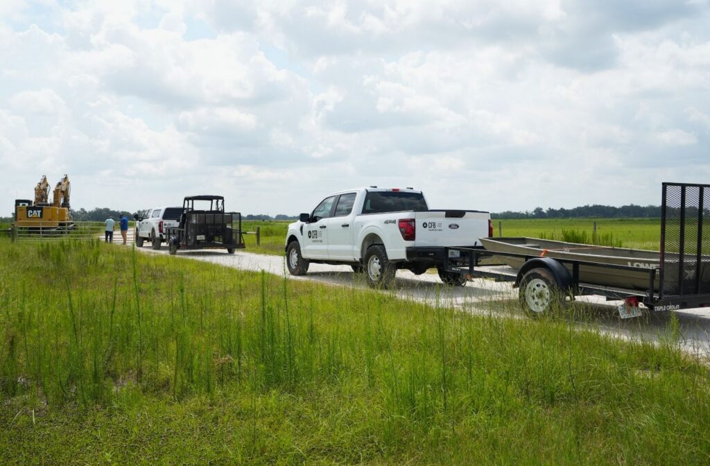 CFB Surveying Fleet Truck and Jon Boat